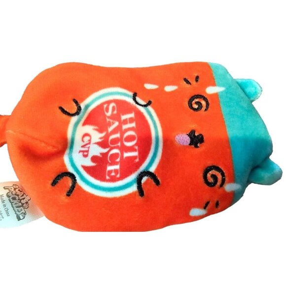 Cats Vs Pickles Hot Stuff #261 Soft Bean Bag Plush Gold Series Limited Release - Picture 4 of 6